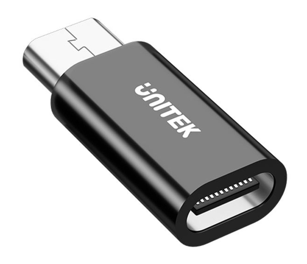 Unitek Adapter Micro USB do USB-C A1050ABK03  - 1455219 - zdjęcie 2